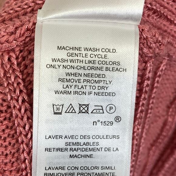 Lauren Ralph Lauren Sweater Cable Knit 3/4 Sleeves Size Small - Picture 7 of 9